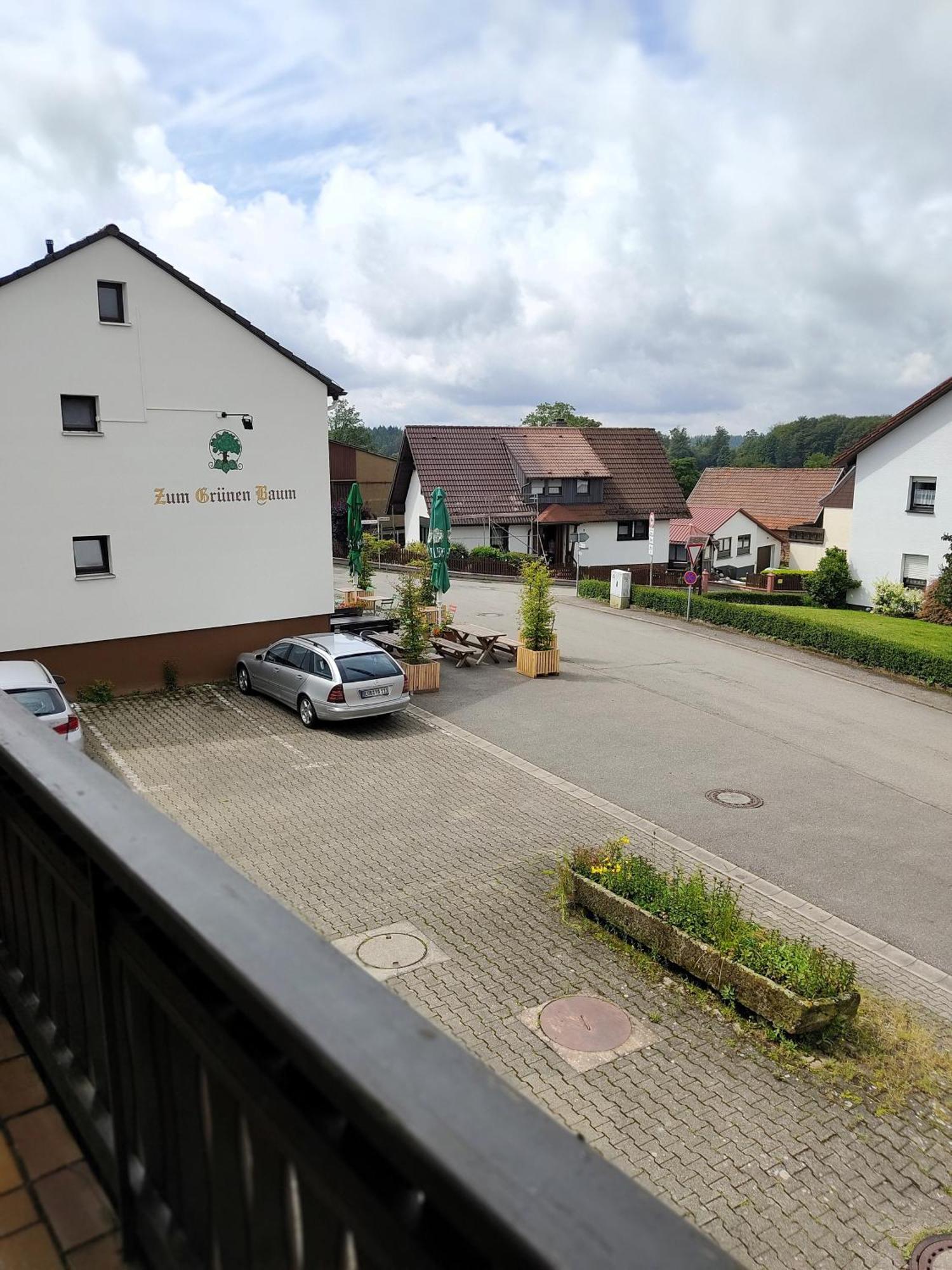 Gruenvogels Landgasthof Zum Gruenen Baum Oberzent Eksteriør billede
